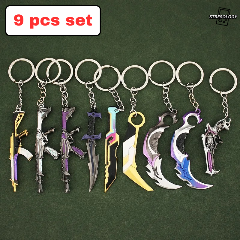 Valorant Weapon Keychain