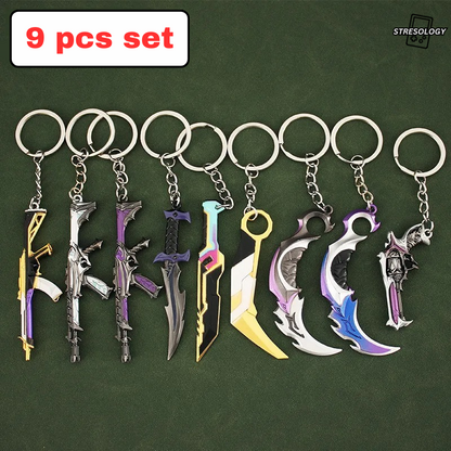 Valorant Weapon Keychain