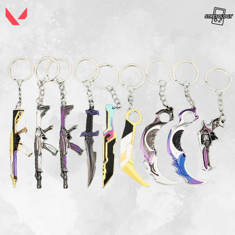 Valorant Weapon Keychain