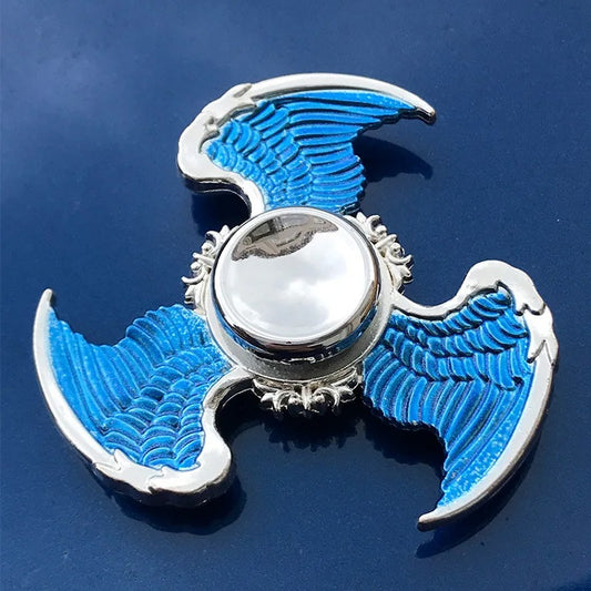 Blue Angel Wings Fidget Spinner Fidget Toy